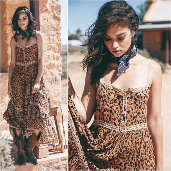 Spell Saphari sundress S dress - Picture 2 of 9